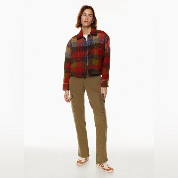 Aritzia Pants - Aritzia Wilfred Free Modern Cargo Pant Size 16 Neutral Minimalist Casual